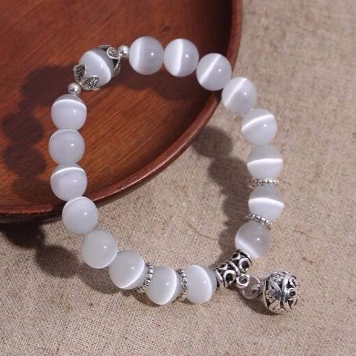 Natural red agate crystal bracelet