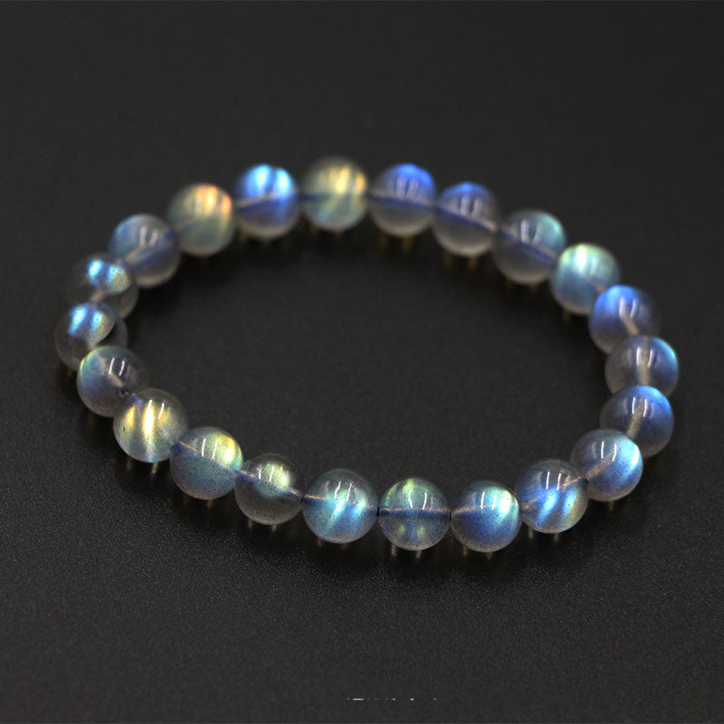 Natural Crystal Gem Labradorite Bracelet