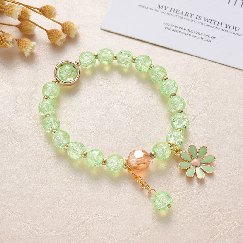 New Explosive Crystal Bracelet For Female Powder Crystal