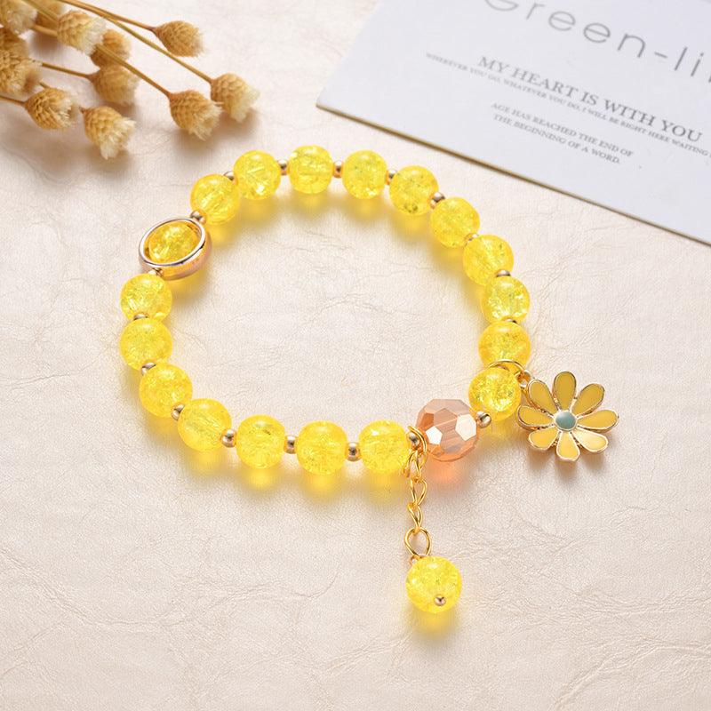 New Explosive Crystal Bracelet For Female Powder Crystal