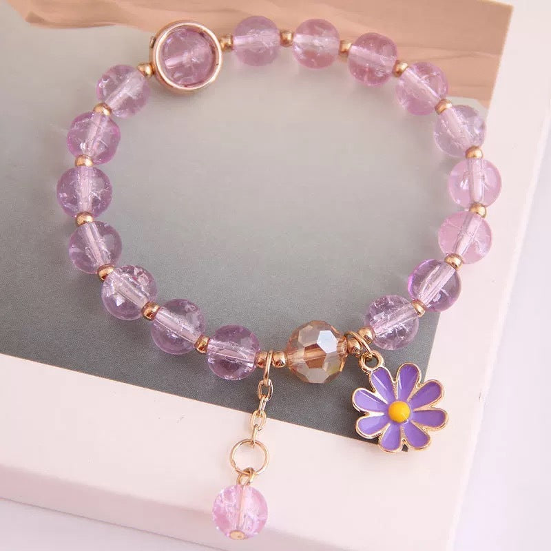 New Explosive Crystal Bracelet For Female Powder Crystal