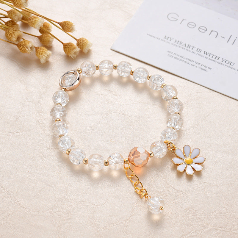 New Explosive Crystal Bracelet For Female Powder Crystal